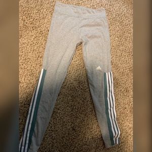 Gray adidas leggings